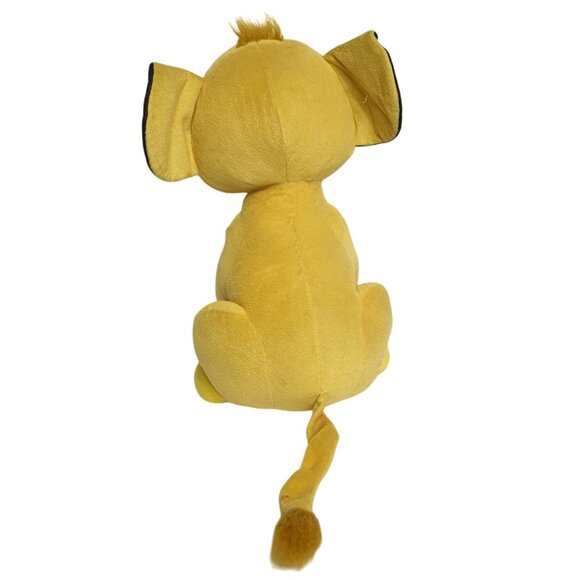 VTG Disney SIMBA Plush The Lion King 14" Lg Stuffed Animal Toy Authentic 2000 - Picture 3 of 5